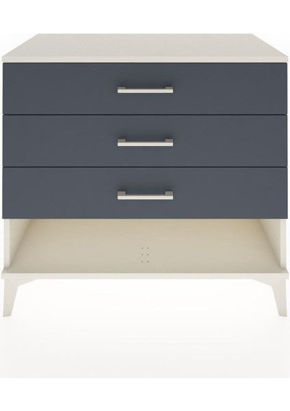 Hyperion Şifonyer 3 Çekmeceli 88X44X80 Aytaşı-Antrasit