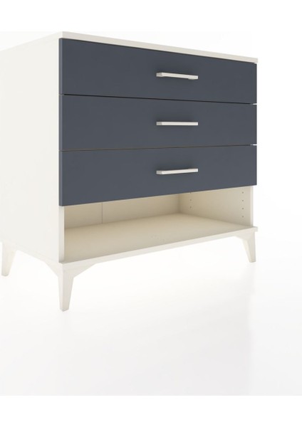 Hyperion Şifonyer 3 Çekmeceli 88X44X80 Aytaşı-Antrasit fiyatları