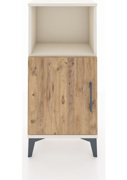 Arges Komodin 2 Raflı Tek Kapaklı 44X30X96 Aytaşı-Çam