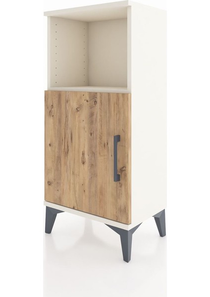 Arges Komodin 2 Raflı Tek Kapaklı 44X30X96 Aytaşı-Çam modelleri