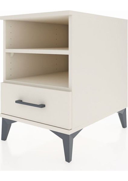 Kronos Komodin 2 Raflı Tek Çekmeceli 44X59X64 Aytaşı-Aytaşı modelleri