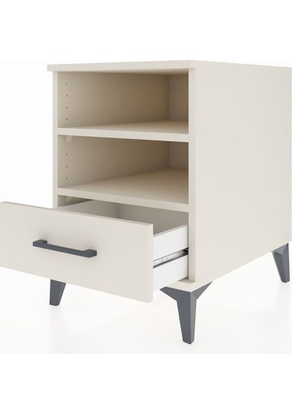 Kronos Komodin 2 Raflı Tek Çekmeceli 44X59X64 Aytaşı-Aytaşı fırsatları