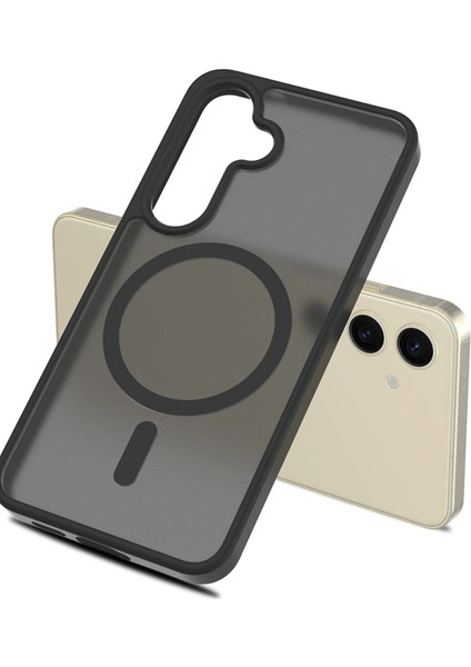 More-Tr Joko Samsung Galaxy S25 Plus Jota Magsafe Kapak - Koyu Yeşil fiyatları