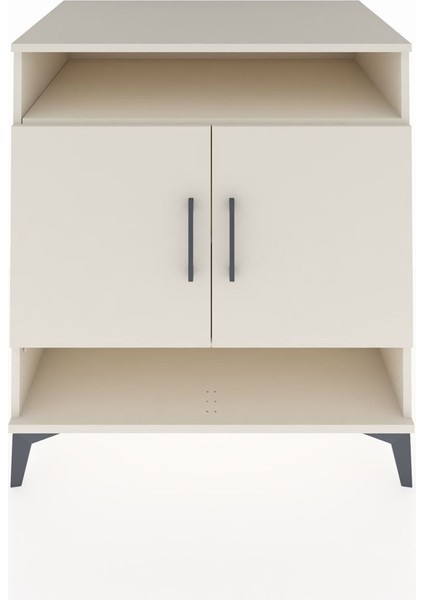 Kronos Şifonyer 3 Raflı 2 Kapaklı 88X59X96 Aytaşı-Aytaşı