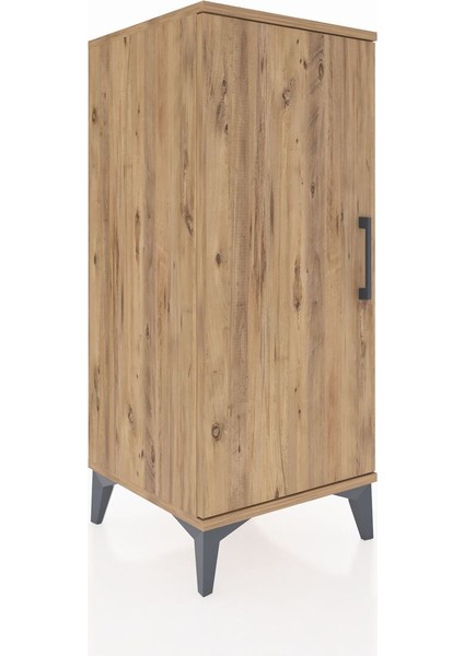 Hyperion Komodin 2 Raflı Tek Kapaklı 44X44X106 Çam-Çam fiyatları