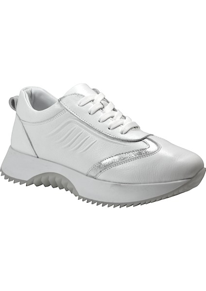 25BY.620 Hakiki Deri Bağlı Ortopedik Kalın Taban Casual Kadın Ayakkabı fiyatları