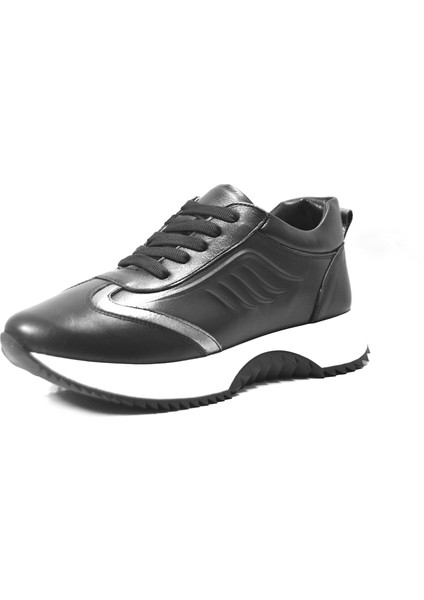 25BY.620 Hakiki Deri Bağlı Ortopedik Kalın Taban Casual Kadın Ayakkabı fiyatları