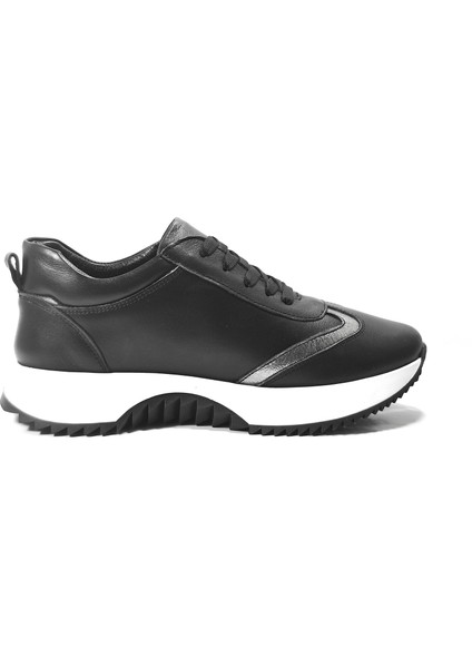 25BY.620 Hakiki Deri Bağlı Ortopedik Kalın Taban Casual Kadın Ayakkabı modelleri