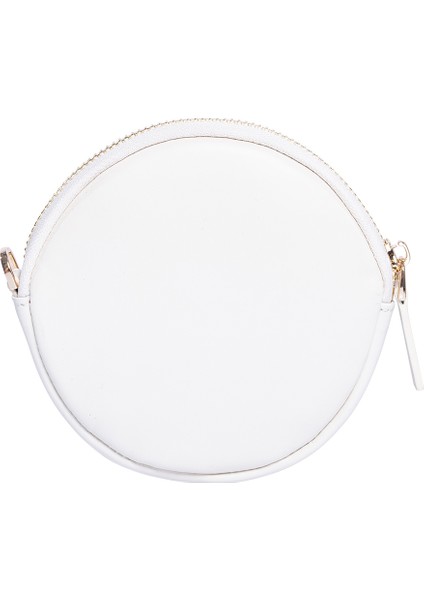 Çona - Bej Deri Yuvarlak Cüzdan modelleri