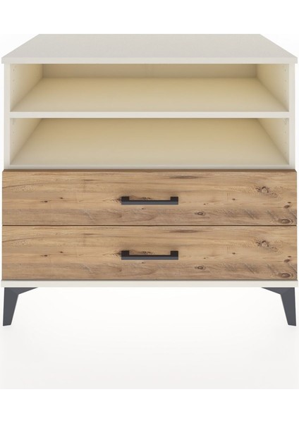 Hyperion Şifonyer 2 Raflı 2 Çekmeceli 88X44X80 Aytaşı-Çam