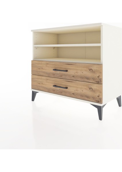 Hyperion Şifonyer 2 Raflı 2 Çekmeceli 88X44X80 Aytaşı-Çam modelleri