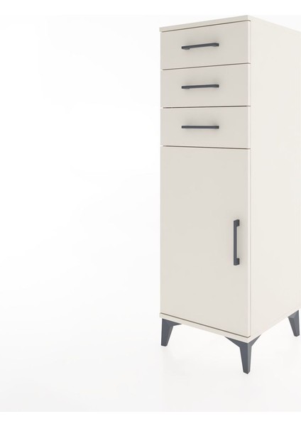 Hyperion Dolap 3 Çekmeceli Tek Kapaklı 44X44X134 Aytaşı-Aytaşı modelleri