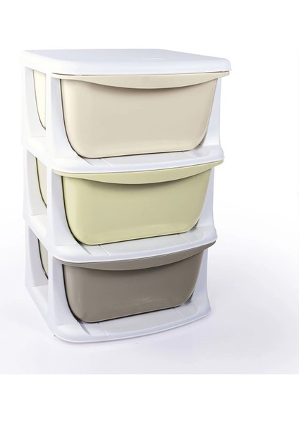 7130 3 Katlı 3 Çekmeceli Saklama Ünitesi -Dolu Oyuncak modelleri