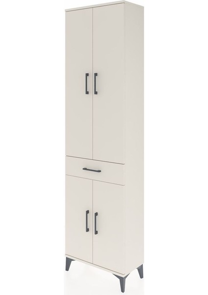 Arges Dolap 4 Raflı Tek Çekmeceli 4 Kapaklı 60X30X221 Aytaşı-Aytaşı modelleri