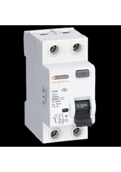2X32A 30MA Kaçak Akım Rölesi KA3-32/30MA