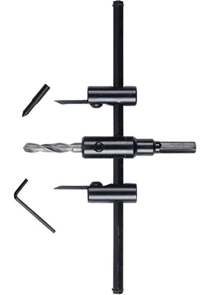 Matkap Ayarlı Panç Delme Seti 300 mm modelleri