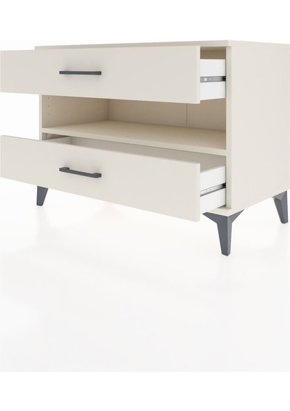 Hyperion Şifonyer Tek Raflı 2 Çekmeceli 88X44X64 Aytaşı-Aytaşı fırsatları
