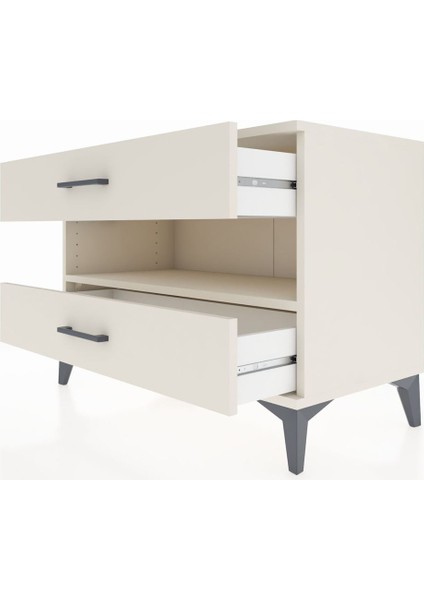 Hyperion Şifonyer Tek Raflı 2 Çekmeceli 88X44X64 Aytaşı-Aytaşı indirimleri
