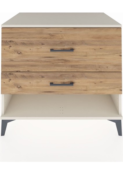 Kronos Şifonyer 2 Çekmeceli 88X59X80 Aytaşı-Çam
