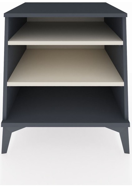 Kronos Komodin 2 Raflı 60X59X64 Antrasit-Aytaşı fiyatları