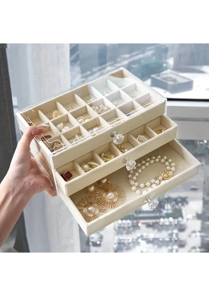 Üç Katlı Takı Organizeri fırsatları