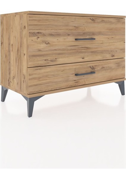 Hyperion Şifonyer 2 Çekmeceli 88X44X64 Çam-Çam fiyatları