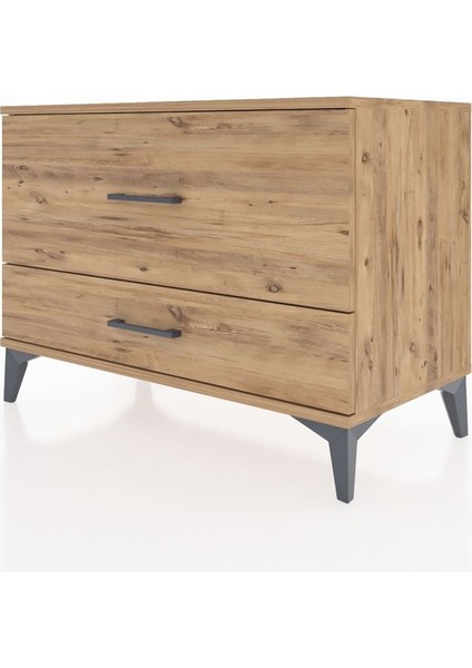 Hyperion Şifonyer 2 Çekmeceli 88X44X64 Çam-Çam modelleri