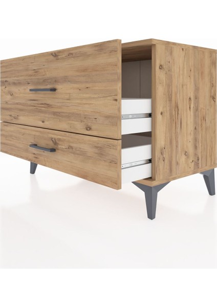 Hyperion Şifonyer 2 Çekmeceli 88X44X64 Çam-Çam indirimleri