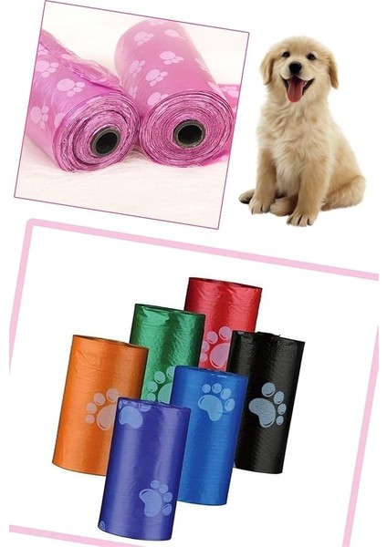 Köpeğiniz İçin Kaka Poşetliği + Yedek Poşet (Rulo) – Taşınabilir, Koku Önleyici Dispenser