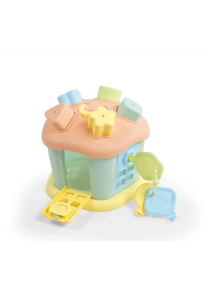 5196 Sevimli Bultak Ev Kilitli Kapı -Dolu Oyuncak modelleri