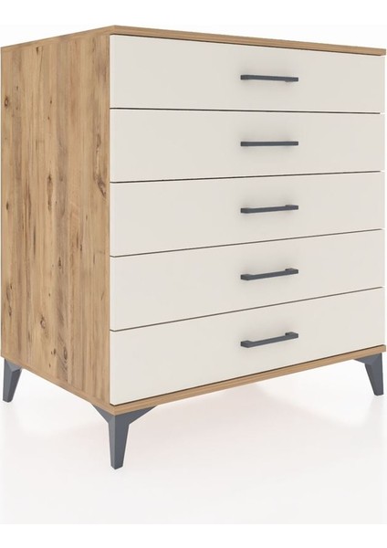 Kronos Şifonyer 5 Çekmeceli 88X59X96 Çam-Aytaşı fiyatları