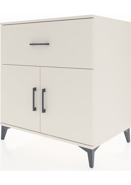 Kronos Şifonyer Tek Raflı Tek Çekmeceli 2 Kapaklı 88X59X96 Aytaşı-Aytaşı modelleri