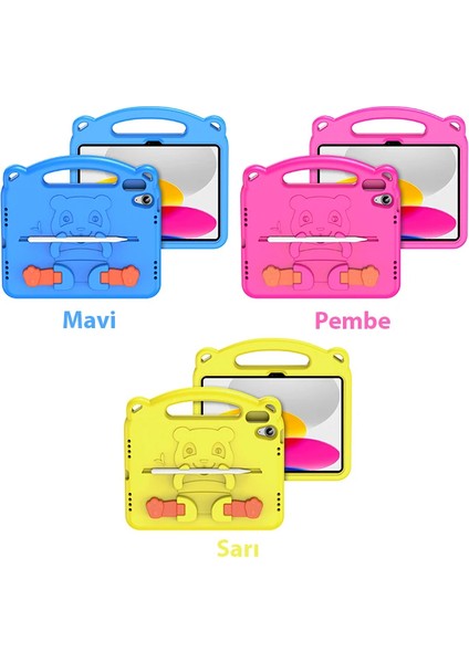 Dux Ducis iPad 10.2 2022 Kılıf Panda Serisi Çocuk Shockproof Standlı KILIF-(1903) modelleri