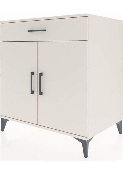 Kronos Şifonyer 2 Raflı Tek Çekmeceli 2 Kapaklı 88X59X96 Aytaşı-Aytaşı modelleri