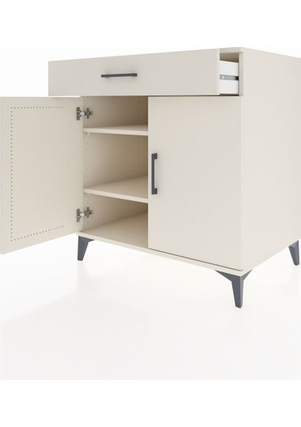 Kronos Şifonyer 2 Raflı Tek Çekmeceli 2 Kapaklı 88X59X96 Aytaşı-Aytaşı fırsatları
