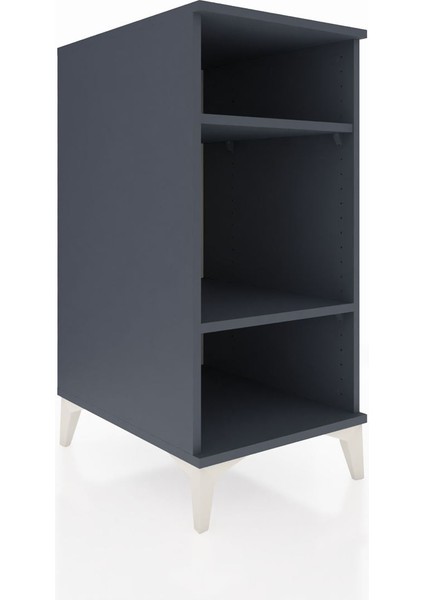 Kronos Komodin 2 Raflı 44X59X96 Antrasit-Antrasit fiyatları