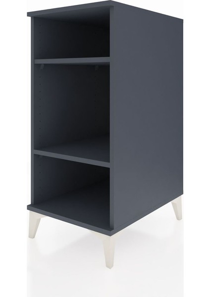 Kronos Komodin 2 Raflı 44X59X96 Antrasit-Antrasit modelleri