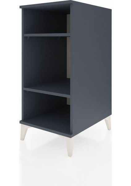 Kronos Komodin 2 Raflı 44X59X96 Antrasit-Antrasit fırsatları