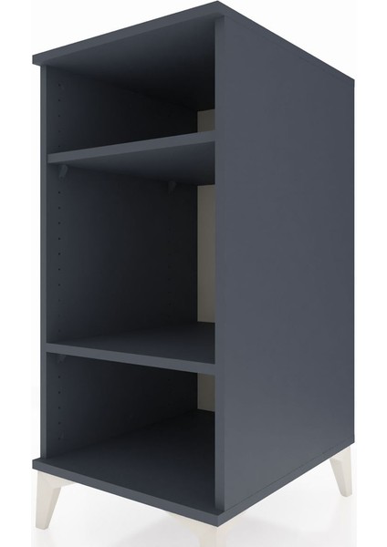 Kronos Komodin 2 Raflı 44X59X96 Antrasit-Antrasit indirimleri