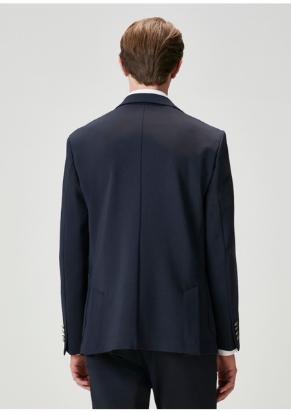 Lacivert Örme Blazer indirimleri