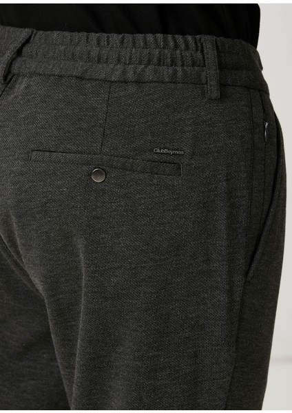 Antrasit Beli Kordonlu Flannel Spor Pantolon indirimleri