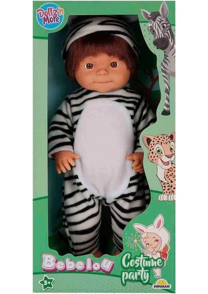 40041 Bebelou Hayvan Kostümlü Bebek 40 cm indirimleri