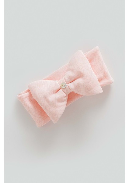 Tıny Lace Düğme Detaylı Saç Bandı - Caramell - BNT1915 - Pembe - St - BNT1915-PEMBE-ST Pembe