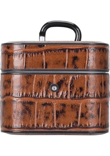 Casquet Apple Airpods 3.nesil Uyumlu Deri Kılıf Yk6 Taba indirimleri