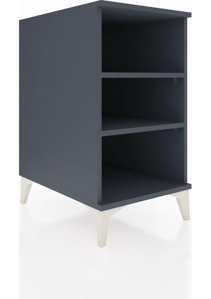 Kronos Komodin 2 Raflı 44X59X80 Antrasit-Antrasit fiyatları