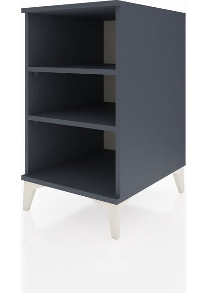 Kronos Komodin 2 Raflı 44X59X80 Antrasit-Antrasit fırsatları