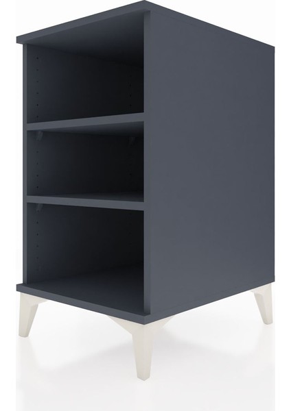 Kronos Komodin 2 Raflı 44X59X80 Antrasit-Antrasit indirimleri