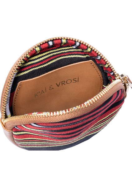 Çona - Taba Deri Yuvarlak Cüzdan fırsatları