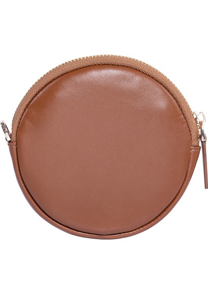 Çona - Taba Deri Yuvarlak Cüzdan fiyatları