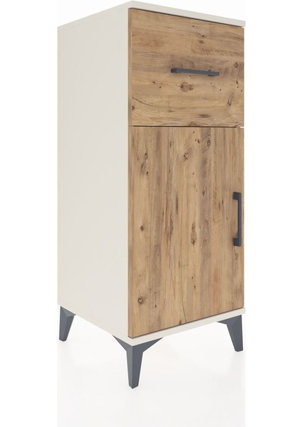 Hyperion Komodin Tek Raflı Tek Çekmeceli Tek Kapaklı 44X44X106 Aytaşı-Çam fiyatları